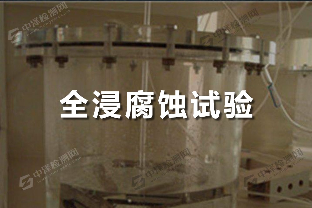 全浸腐蝕試驗(yàn)