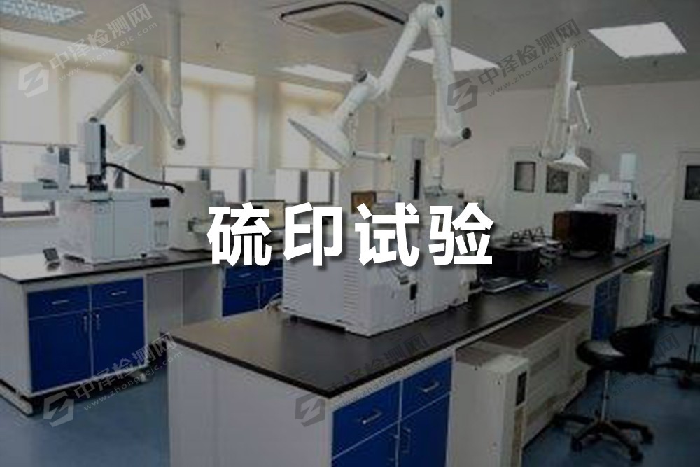 硫印試驗