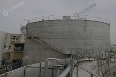 江門飲料公司大型廢水儲(chǔ)罐焊縫焊接探傷檢測-滲透探傷