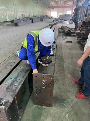 梧州鋼結構企業(yè)裝配式預應力弦梁焊接檢測案例