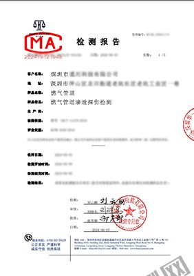 燃?xì)夤艿篮缚p滲透探傷檢測報(bào)告